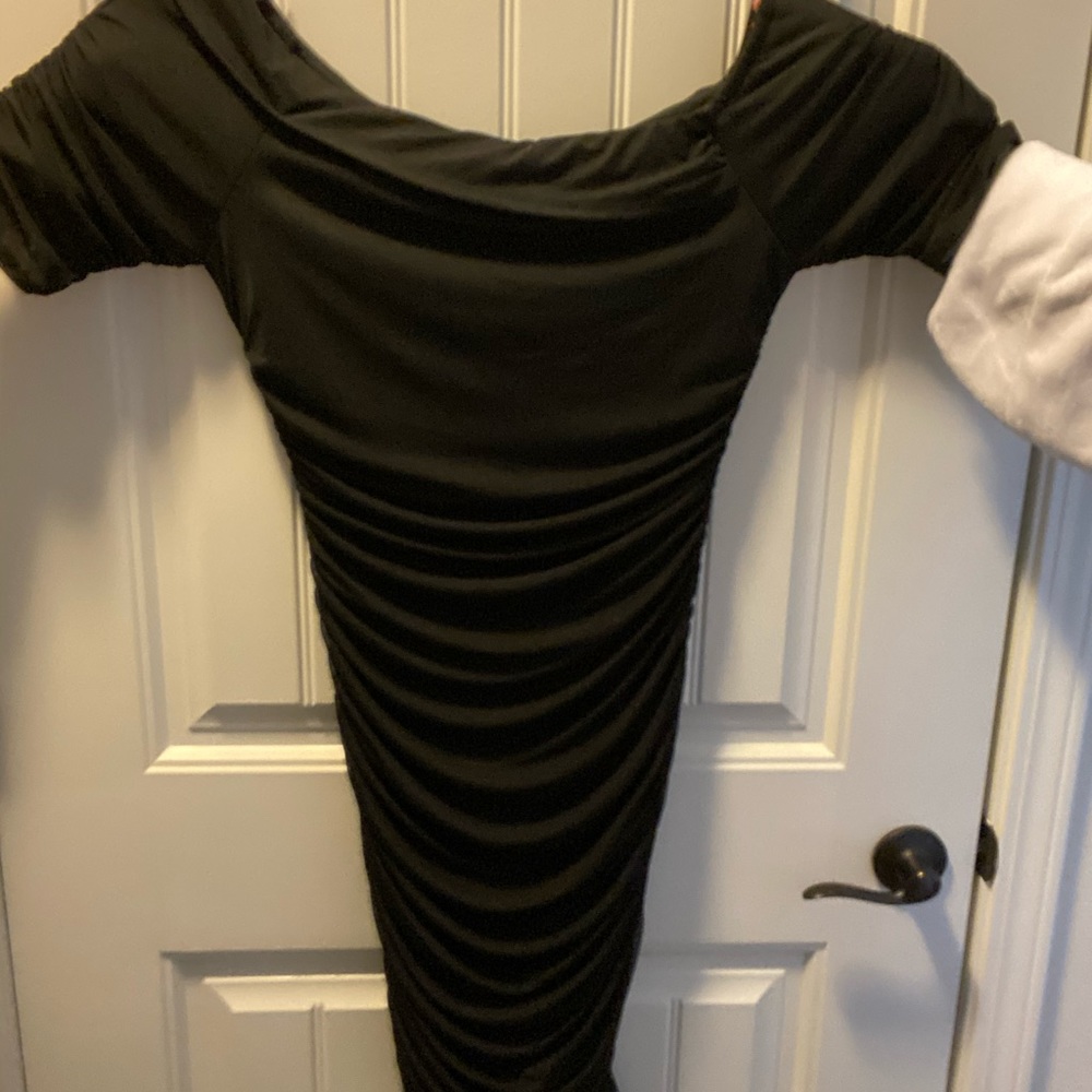 Venus rushed off the shoulder dress size L